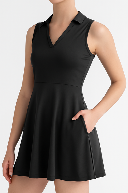 Cloudberry Tennis Dress with Shorts